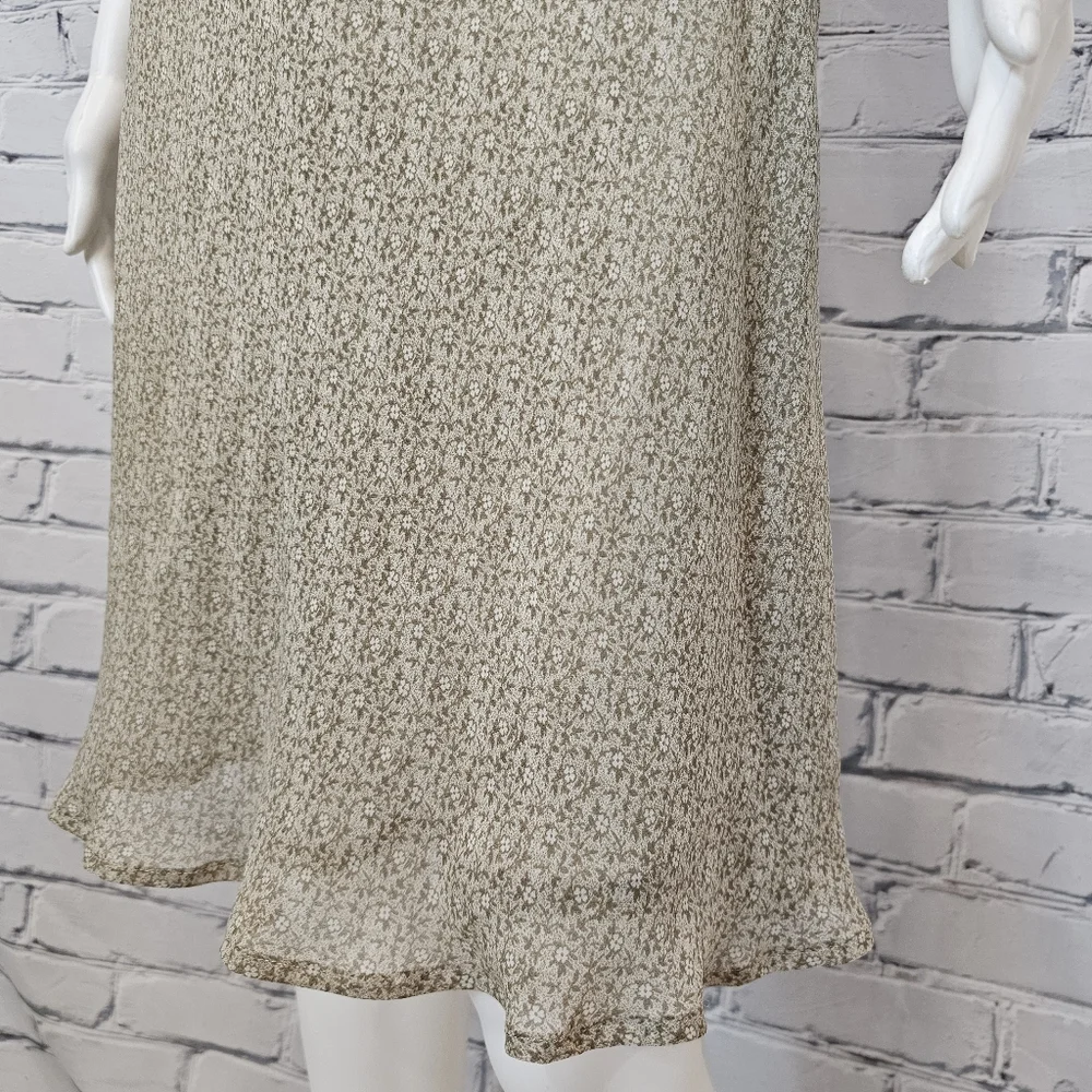 MaxMara Vintage Floral Silk Slip Dress - Picture 6 of 9